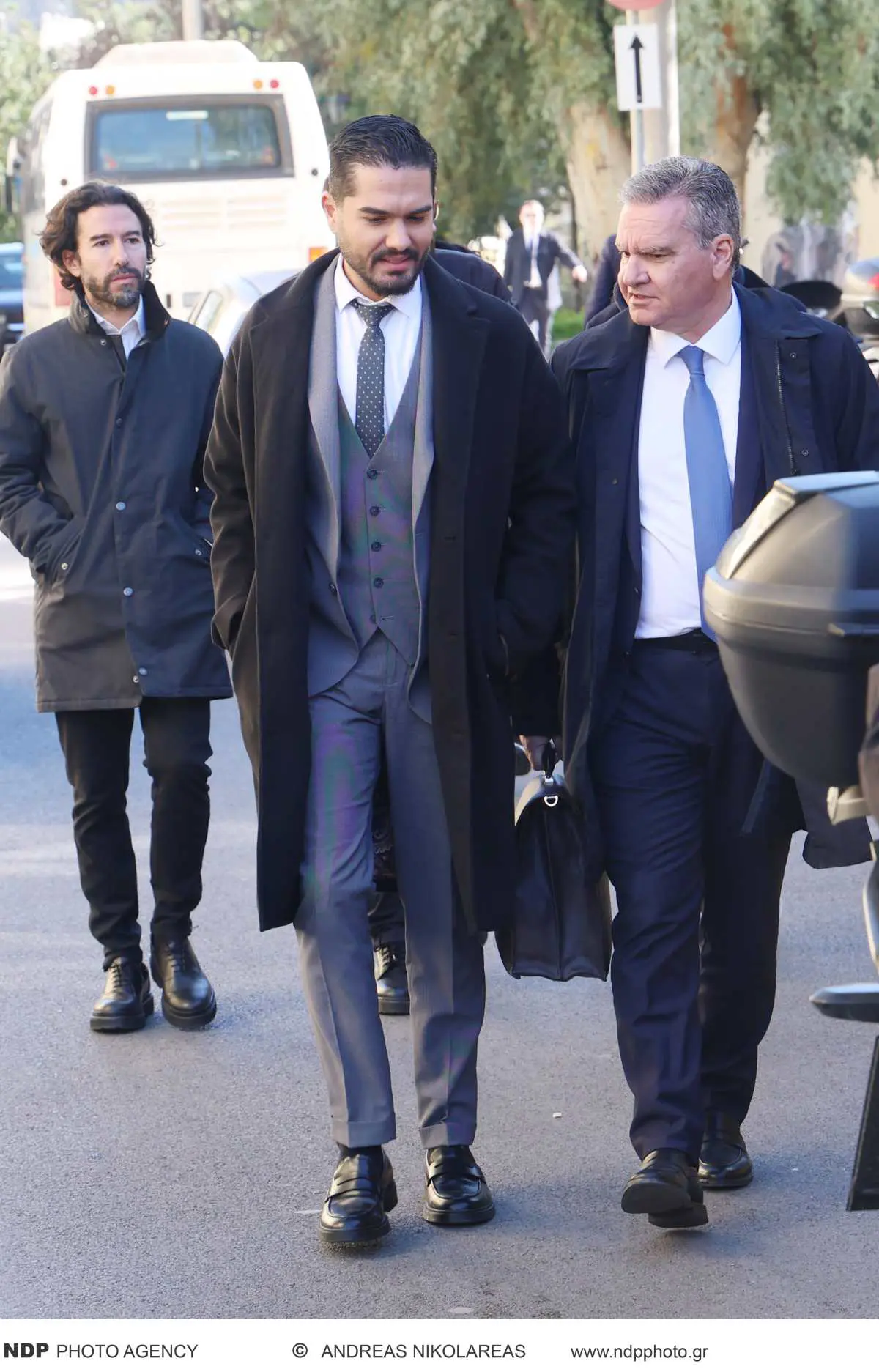 O Χρήστος Μάστορας έξω από τα δικαστήρια