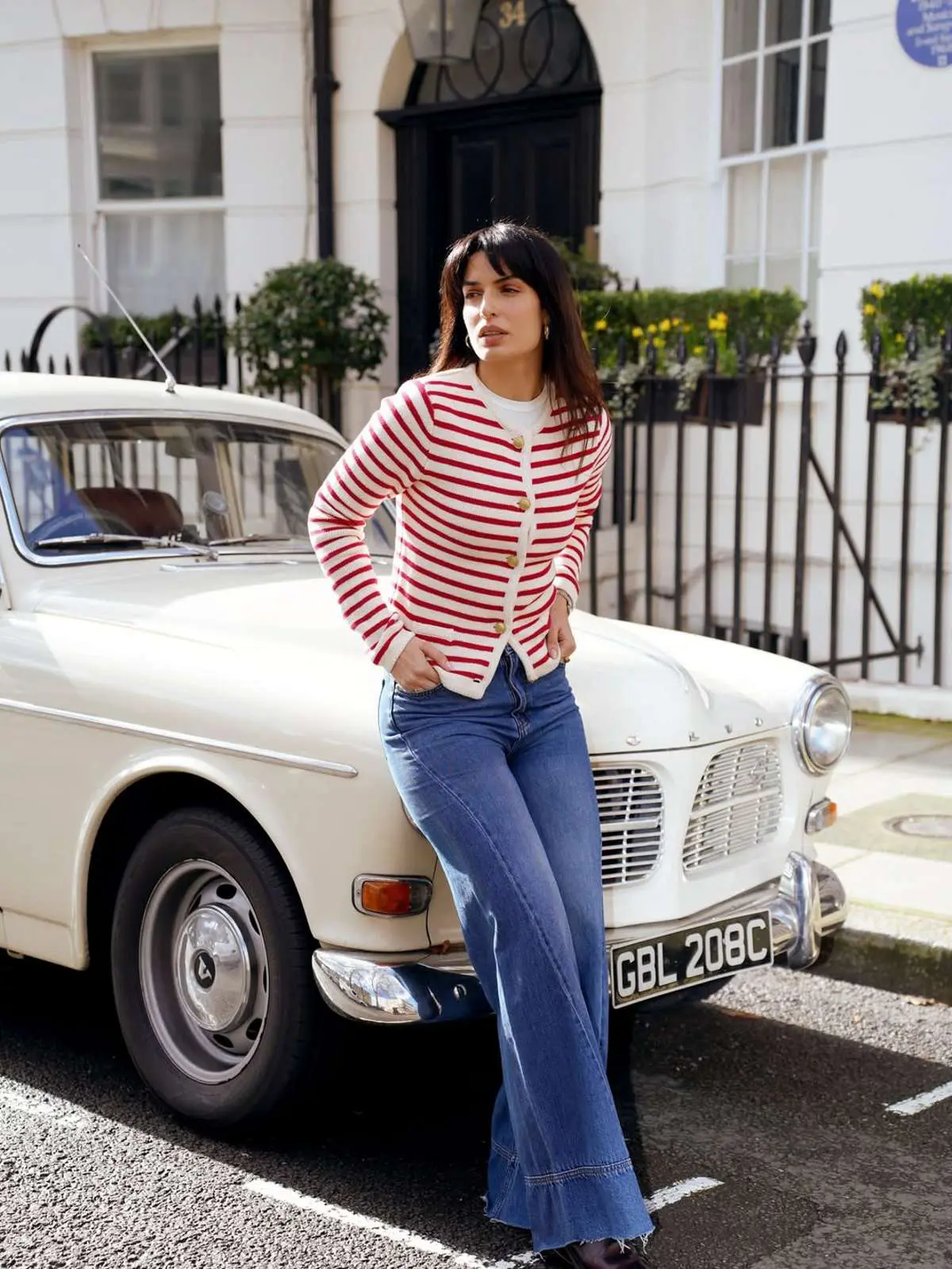 Η Τόνια Σωτηροπούλου με τζιν