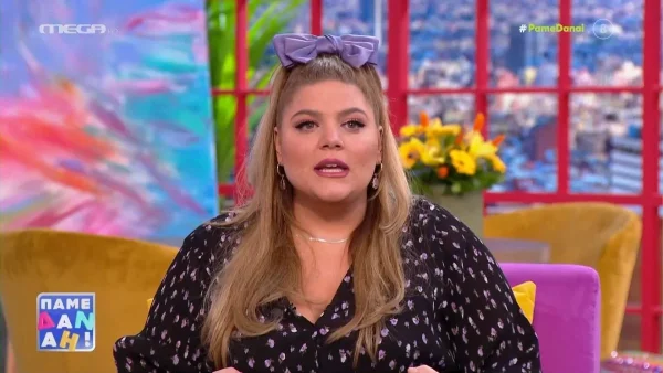 Με δάκρυα στα μάτια η Δανάη Μπάρκα - «Είναι μια ζωή που δεν γυρνάει...»