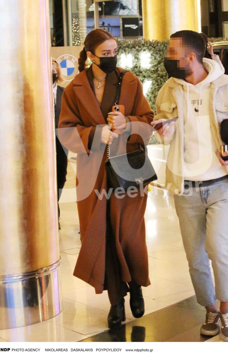 Ελένη Φουρέιρα: Έξοδος σε εμπορικό κέντρο