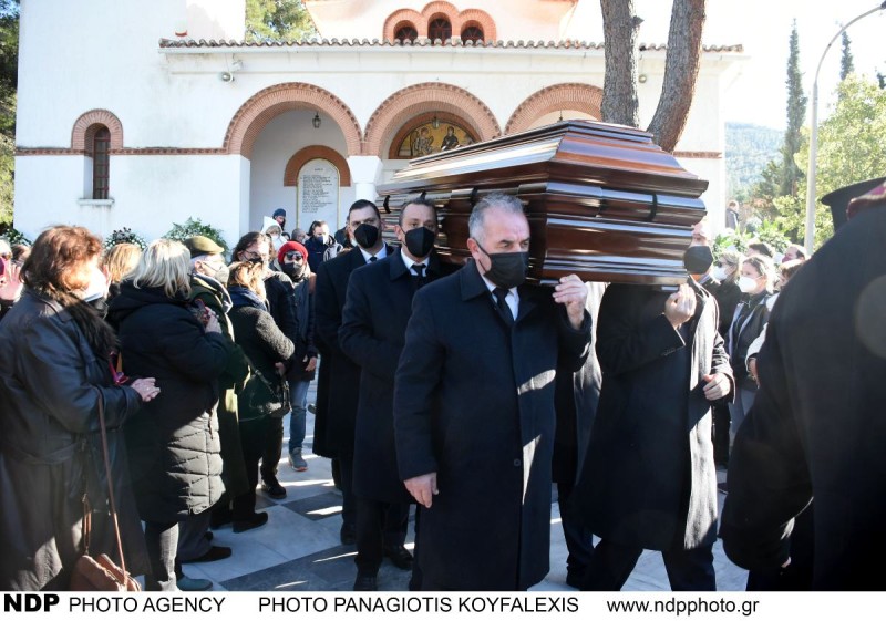 H σωρός του Αλέκου Φασιανού.