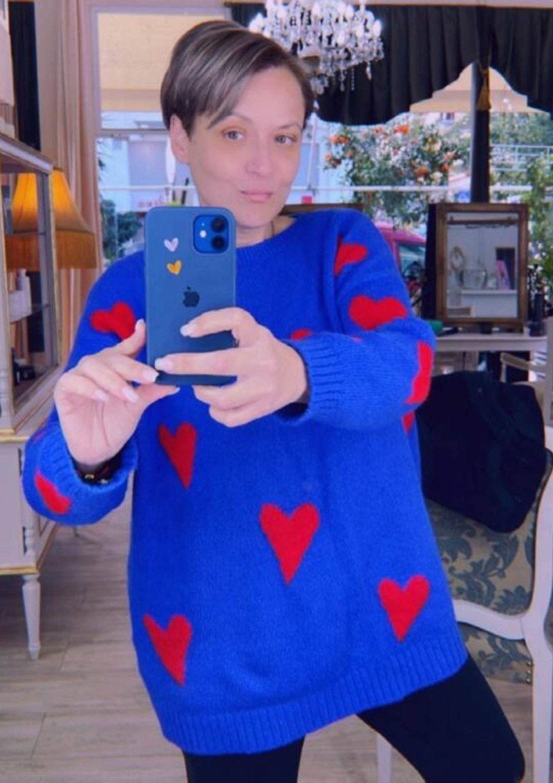  Τζωρτζέλα Κόσιαβα αλλαγή στα μαλλιά