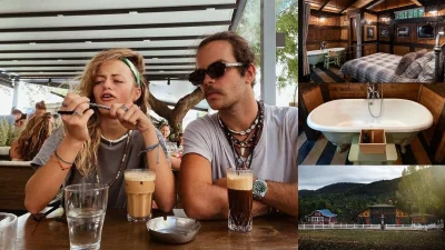 Πόσο κοστίζει την βραδιά το σαλέ που πήγε με την σύντροφό του, Γαία, ο Άγγελος Λάτσιος