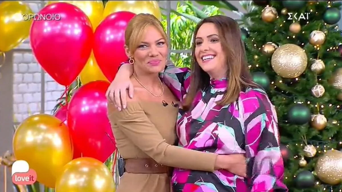 Συγκινημένη στο Love it η Ιωάννα Μαλέσκου - Η τρυφερή έκπληξη των συνεργατών της για τη γιορτή της