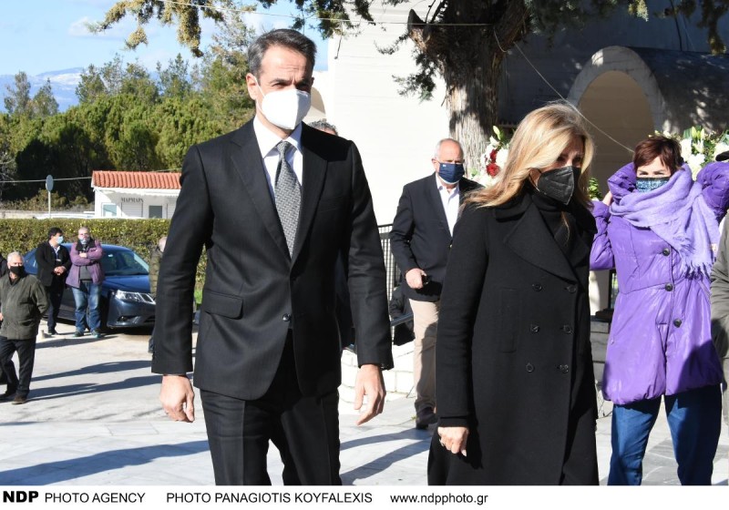 Κυριάκος Μητσοτάκης και Μαρέβα.