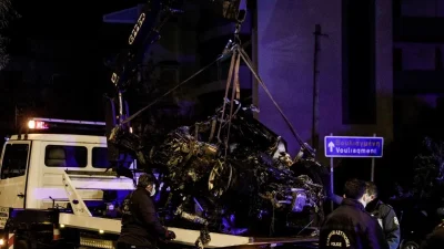 Θανατηφόρο τροχαίο Μονογυιού: Το σοκαριστικό βίντεο με το άψυχο κορμί του 45χρονου στον δρόμο