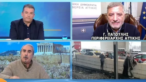 «Την ουρά στα σκέλια και άντε γεια» - Χαμός στον αέρα του ΑΝΤ1 με Περρή και Πατούλη