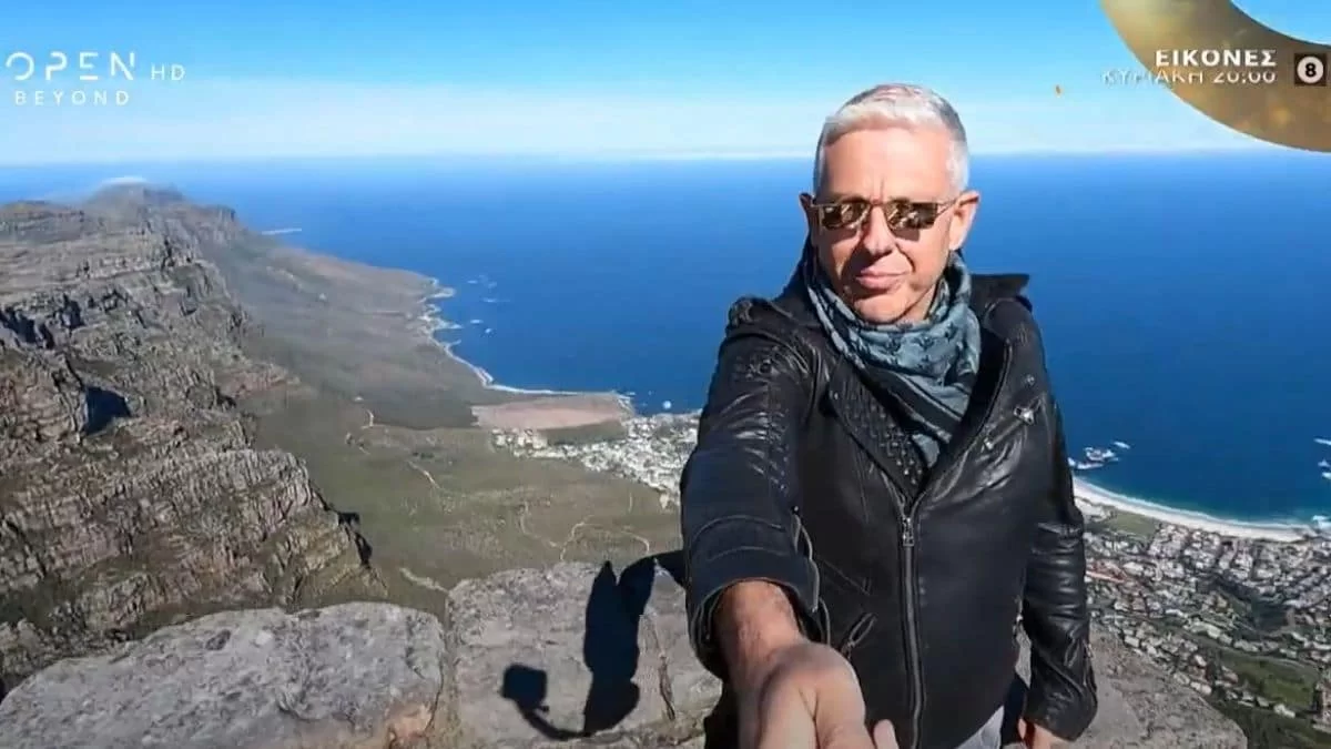 Εικόνες: Ο Τάσος Δούσης μας ταξιδεύει στο Κέιπ Τάουν - Το φαντασμαγορικό trailer