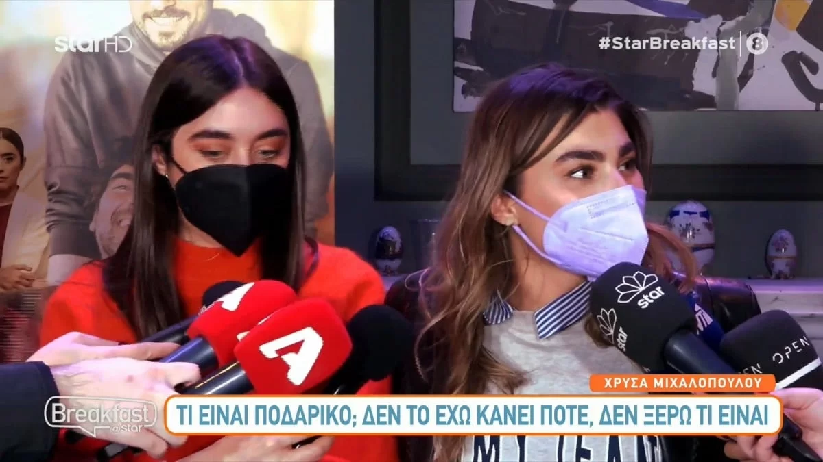 Αμηχανία επικράτησε με την ερώτηση που δέχτηκε από δημοσιογράφο η  Χρύσα Μιχαλοπούλου