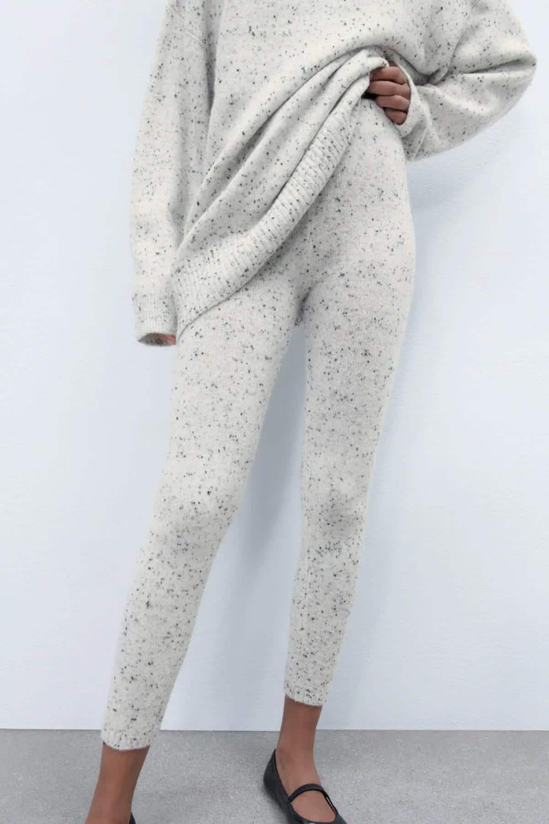 Zara ελαστικό παντελόνι