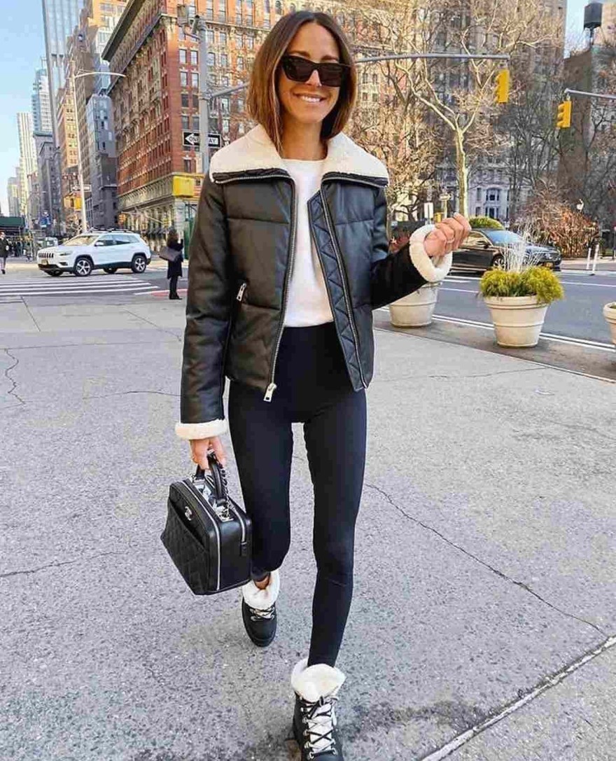 κολάν με μπουφάν