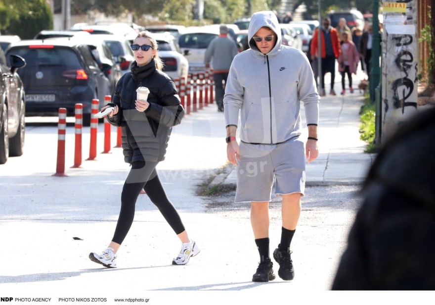 Γαρυφαλλιά Καληφώνη με τον πρώην σύντροφό της