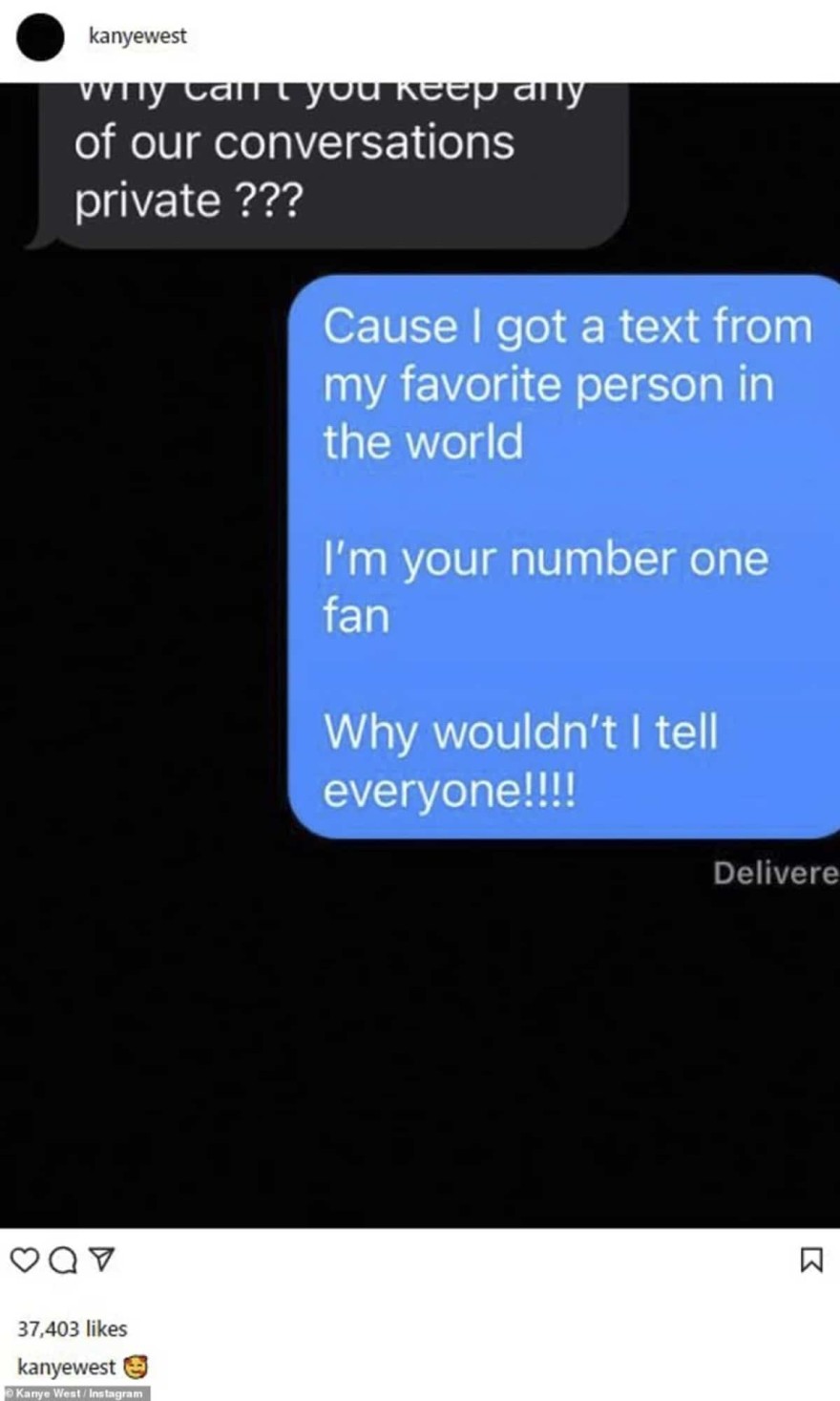 Κάνιε Γουέστ - Δεν έχει τέλος το παραλήρημα