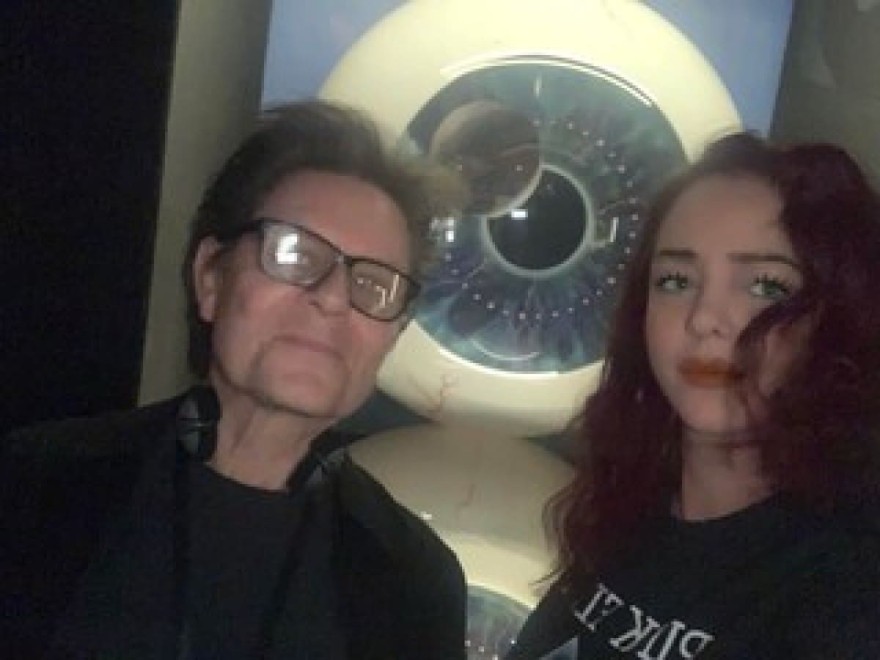 Η Δέσποινα Μοίρου με τον Σκότ Πέιτζ.