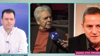 Η στήριξη του Γιάννη Μόρτζου στον Σάκη Ρουβά: "Εκτιμώ την συμπάθειά του στον Λιγνάδη"