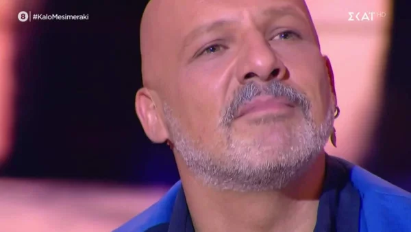 Ξέσπασε σε κλάματα ο Νίκος Μουτσινάς στο Καλό Μεσημεράκι - Πρωτοφανές περιστατικό