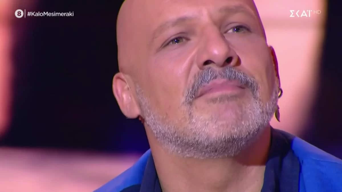 Ξέσπασε σε κλάματα ο Νίκος Μουτσινάς στο Καλό Μεσημεράκι - Πρωτοφανές περιστατικό