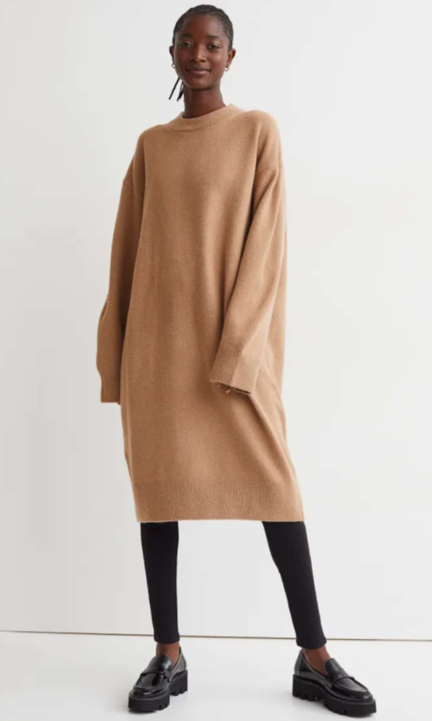 H&M φόρεμα πλεκτό