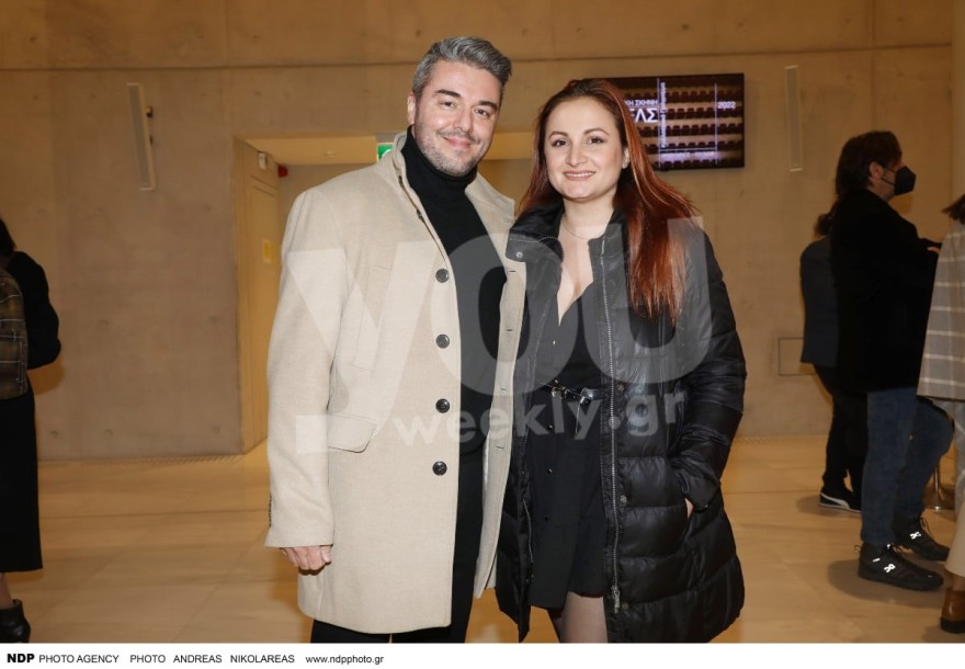 Πέτρος Πολυχρονίδης με την σύζυγό του