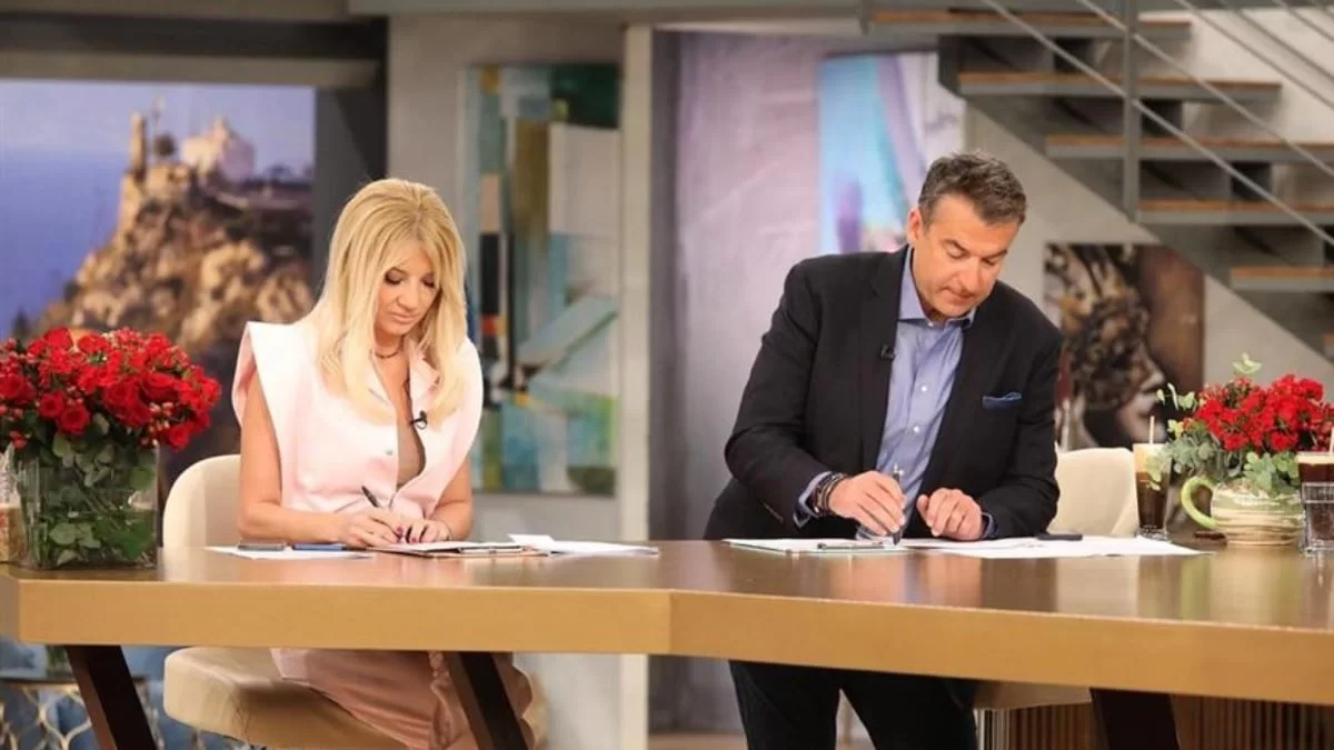 Χωρίζουν ξανά Φαίη Σκορδά - Γιώργος Λιάγκας; Τι συμβαίνει πίσω από τις κάμερες του ΑΝΤ1