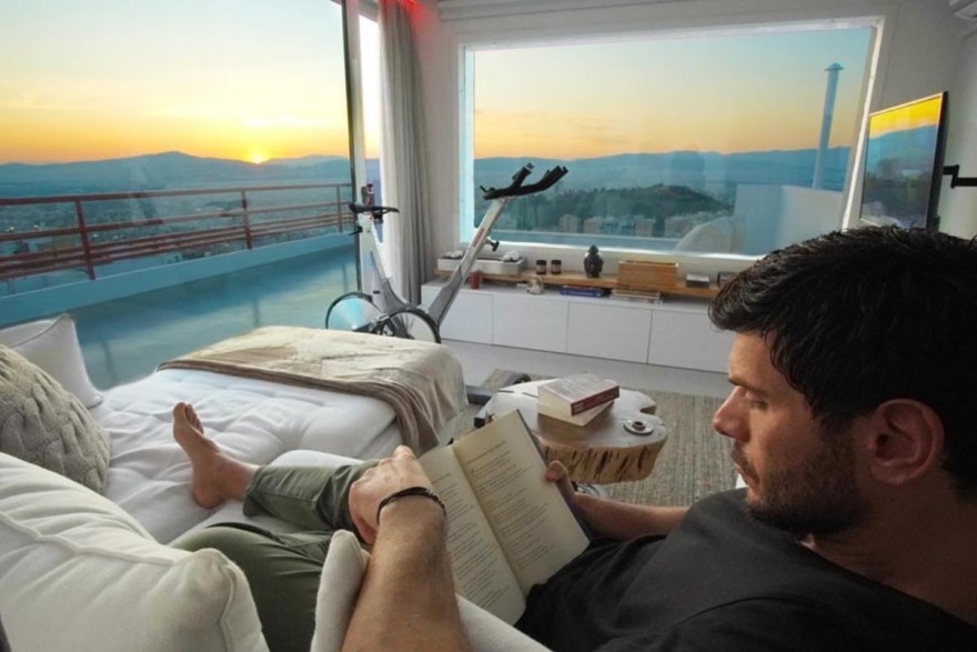 Το σπίτι του Μάνου Γαβρά φωτογραφίες