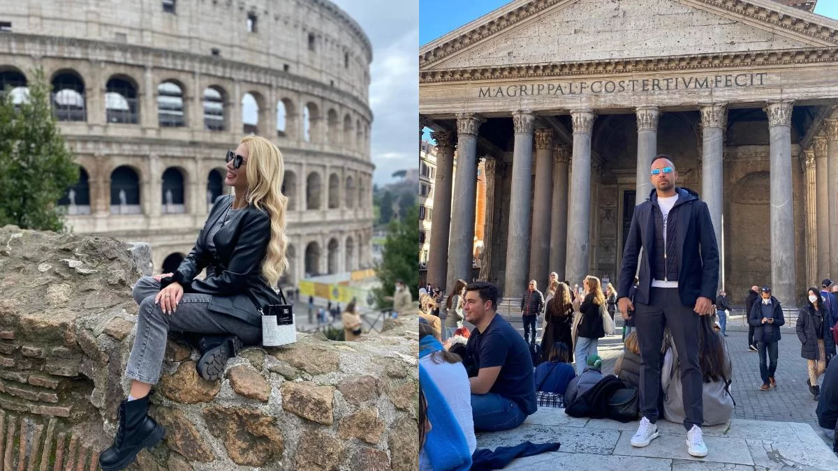 Στιγμές ευτυχίας για την Κωνσταντίνα Σπυροπούλου και τον Βασίλη Σταθοκωστόπουλο - Το ρομαντικό ταξίδι στη Ρώμη