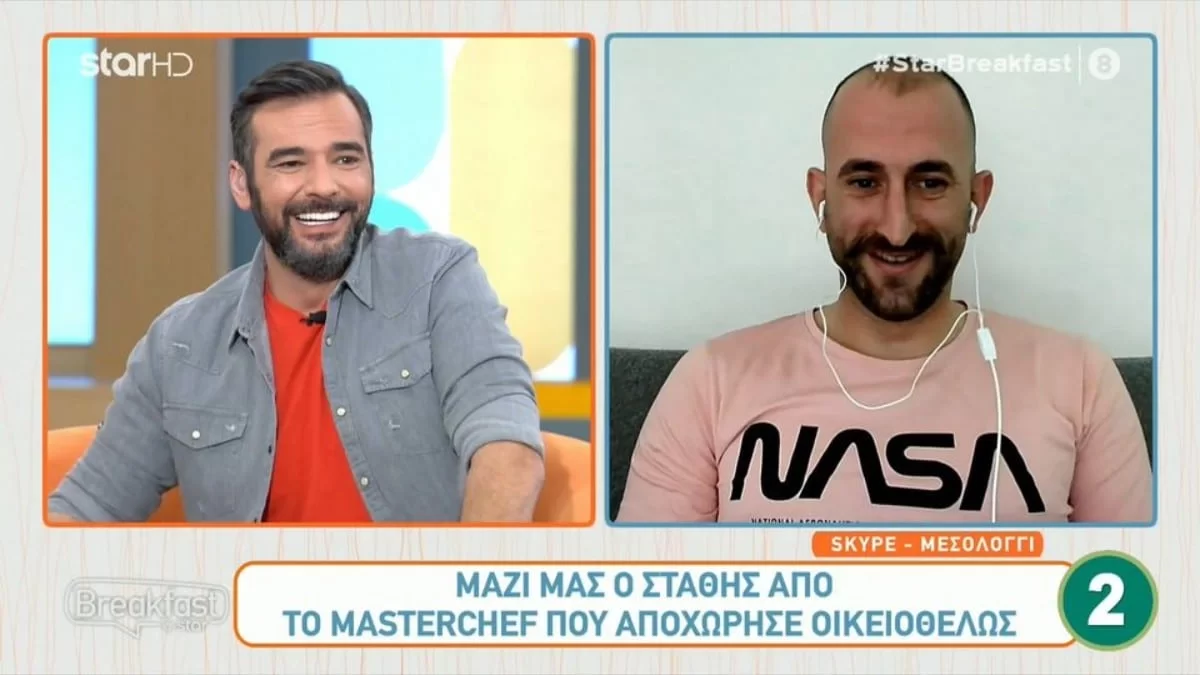 MasterChef 6: Αυτός είναι ο λόγος που αποχώρησε ο Στάθης Ταπραντζής - «Αποφάσισα να μη χάσω...»
