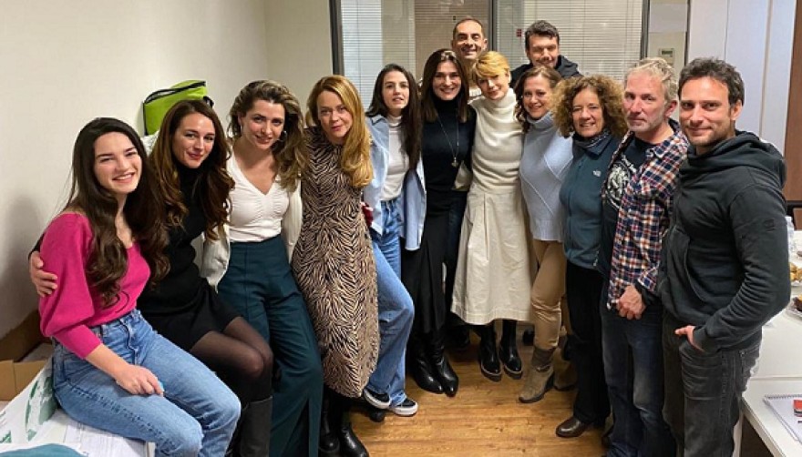 Η ηθοποιοί της σειράς στΟργή.