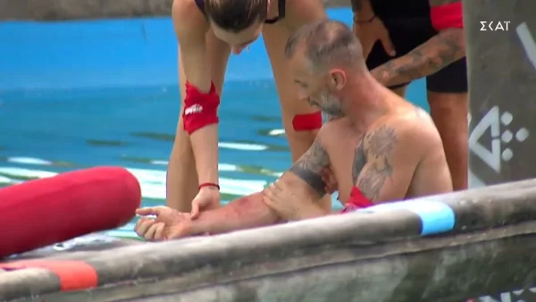 Survivor 5: Ο απίστευτος τραυματισμός του Τάκη Καραγκούνια - Αποχώρησε από τον στίβο μάχης
