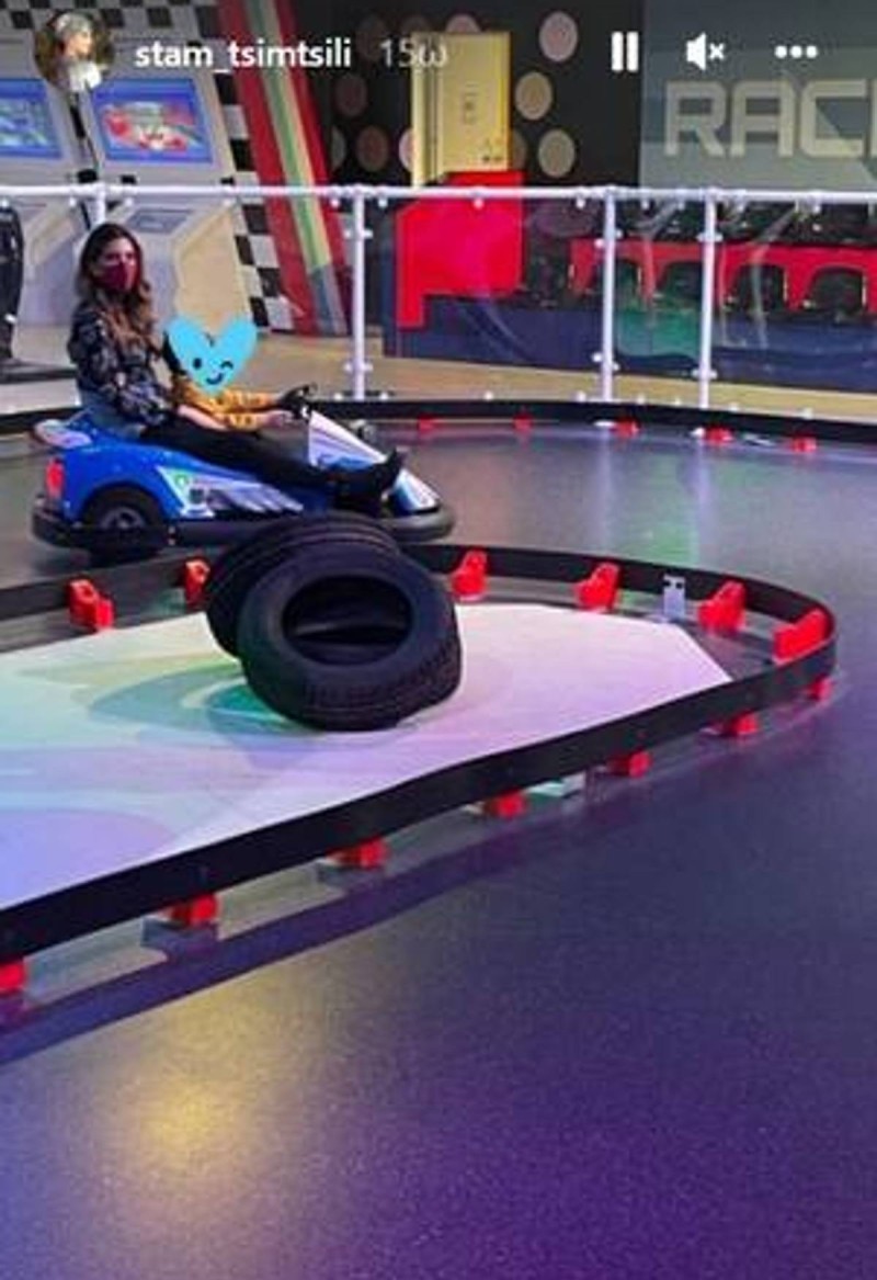 Σταματίνα Τσιμτσιλή στο Λούνα Πάρκ