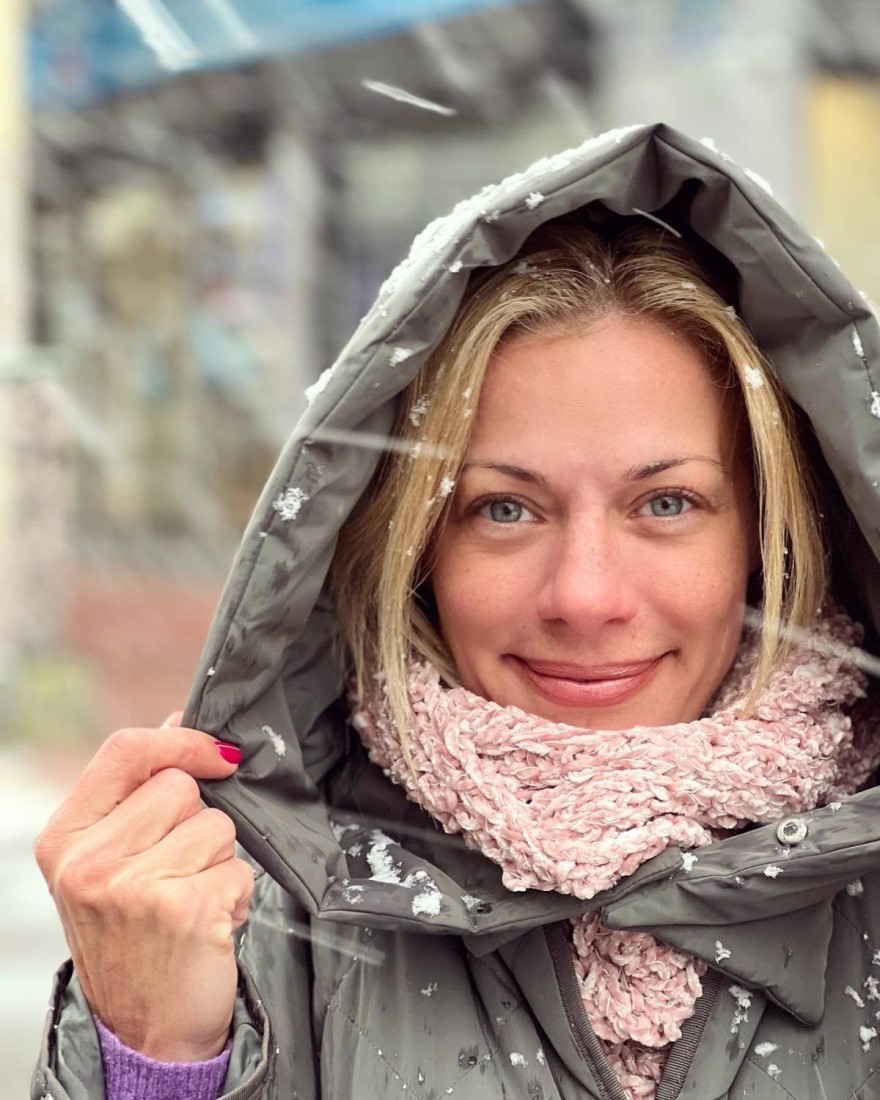 Ζέτα Μακρυπούλια χωρίς μακιγιάζ