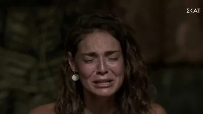 Survivor 5: Σπάραξε στο κλάμα όλο το βράδυ η Βρισηίδα