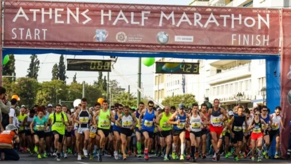 10ος Ημιμαραθώνιος Αθήνας: Κλείνει το κέντρo - Ποιες οι κυκλοφοριακές ρυθμίσεις