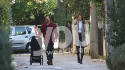 Άκης Πετρετζίκης: Η Κυριακάτικη βόλτα με τον γιο του, Αχιλλέα και το άκρως απολαυστικό βίντεο στα social