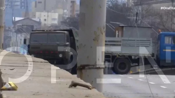 Πόλεμος Ουκρανία: Έκρηξη τη στιγμή που ήταν on air reporter του OPEN - Σε κίνδυνο οι ανταποκριτές