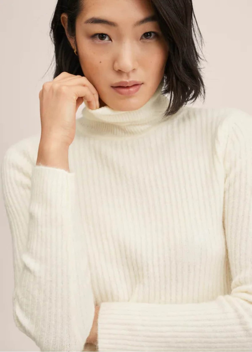 Εκρού πουλόβερ 