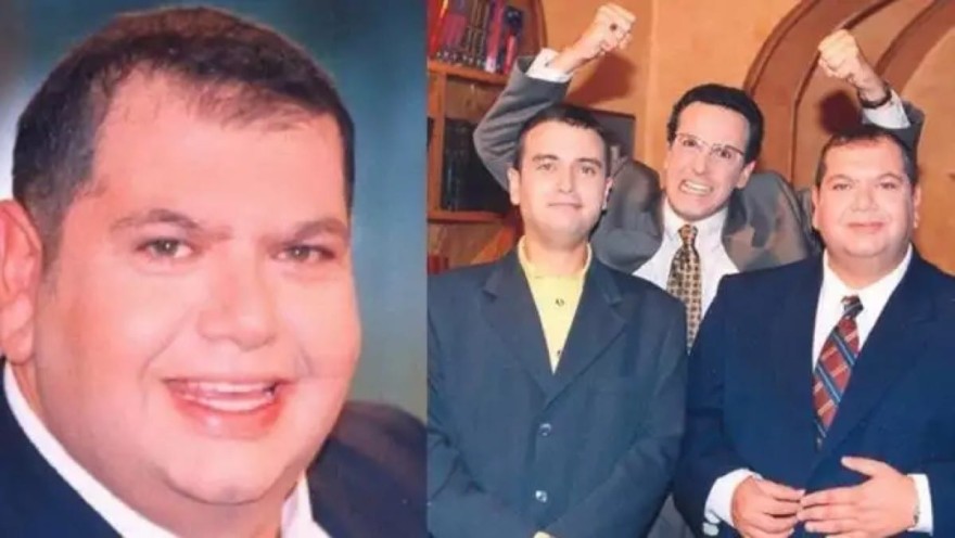 Ο Χρήστος Ευθυμίου και ο Γιώργος Γαλλίτης, με τον Χάρη Ρώμα.