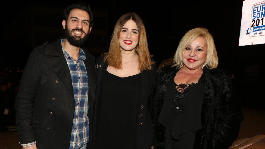 Φωτογραφίες της Εβελίνας Νικόλιζα με τον σύντροφό της