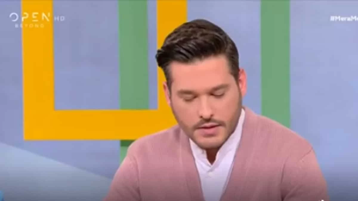 Ο γιος του Γιώργου Παπαδάκη συγκινεί στον αέρα του Open: «Από μικρό παιδί...»