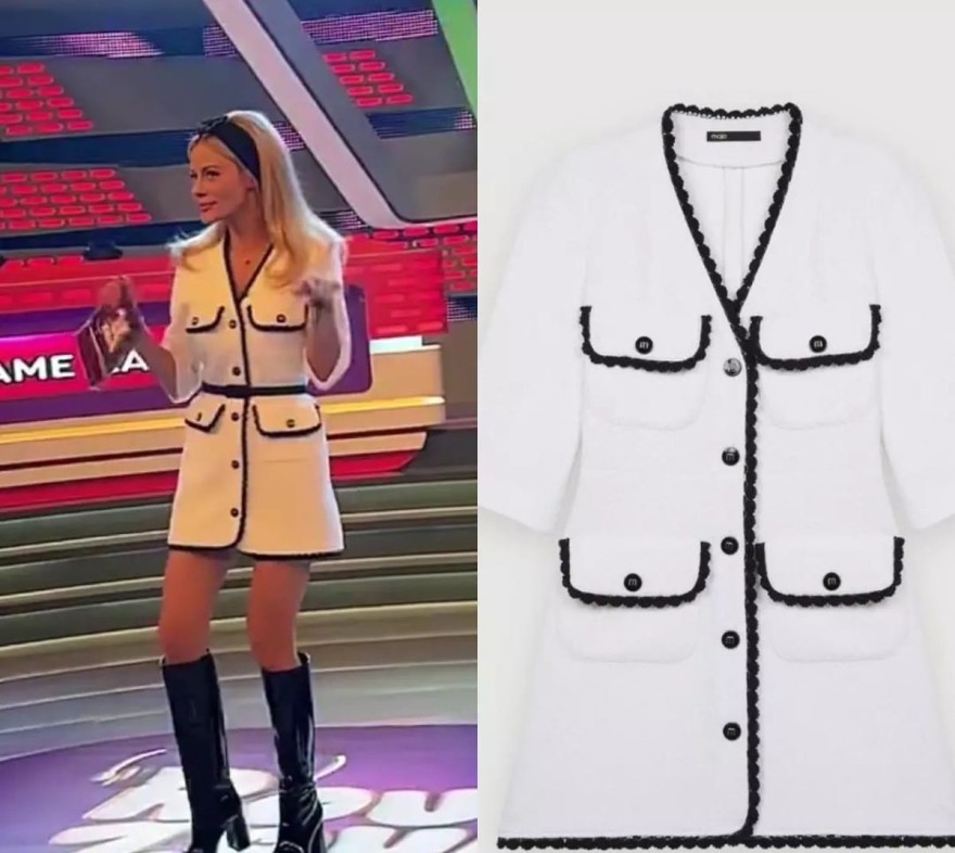 Maje Paris φόρεμα Ζέτα Μακρυπούλια