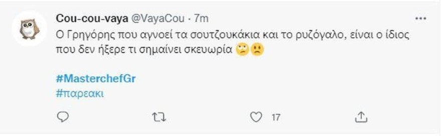 Twitter - MasterChef