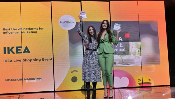 Σπουδαία διάκριση για την ΙΚΕΑ στα Influencer Marketing Awards