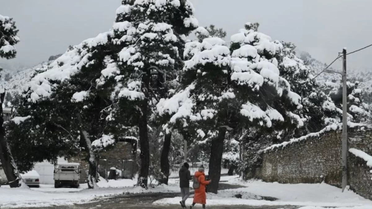 Στα λευκά και σήμερα Σάββατο 12/3 πολλές περιοχές της Ελλάδας - Ο Καιρός από την ΕΜΥ