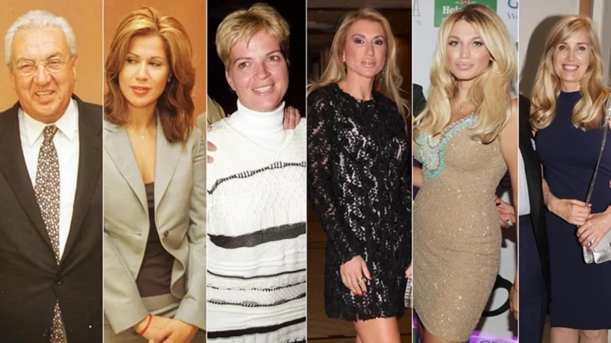 Ντυμένη στα μαύρα - Η μόνη πρώην σύντροφος του Δημήτρη Κοντομηνά που παρευρέθηκε στο τρισάγιο