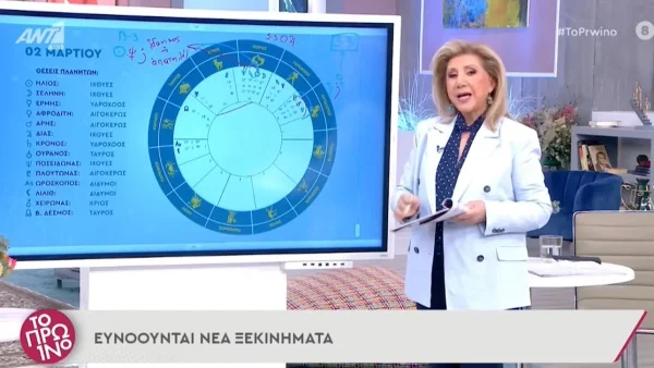 «Στις 5 Μαρτίου...» - Η πρόγνωση "βόμβα" της Λίτσας Πατέρα για τον πόλεμο στην Ουκρανία