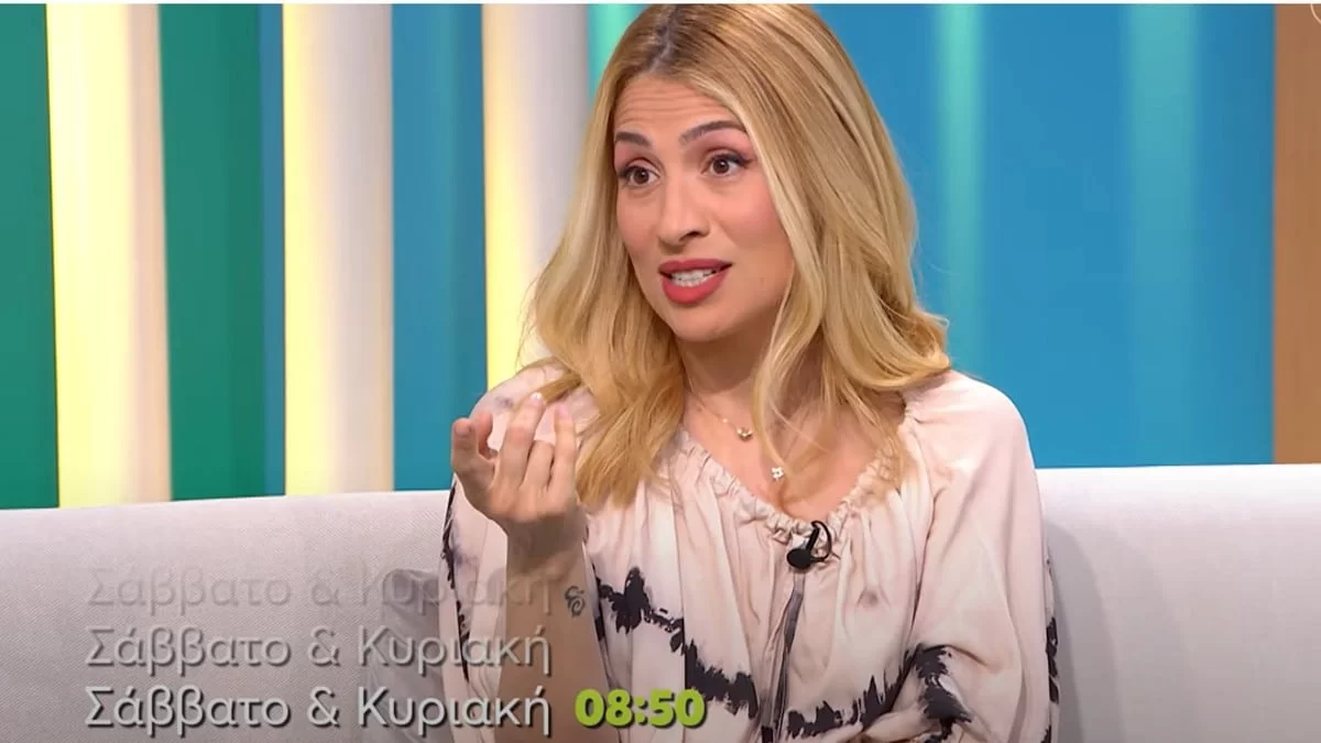 Η Μαρία Ηλιάκη: Μοιράζεται τις ανησυχίες της για το μεγάλωμα της κόρης της