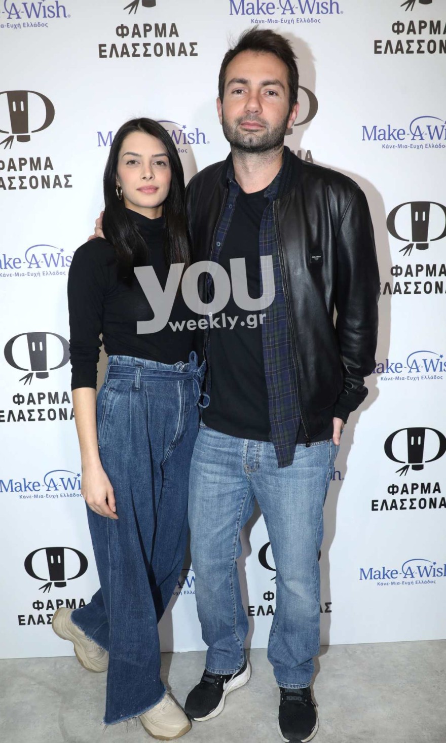 O Δημήτρης Παππάς και η Άννα Μπεζάν