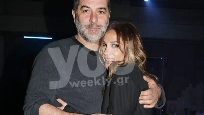 Ασυγκράτητος ο Βασίλης Μπισμπίκης - Το τρυφερό σχόλιο του ηθοποιού στην Δέσποινα Βανδή