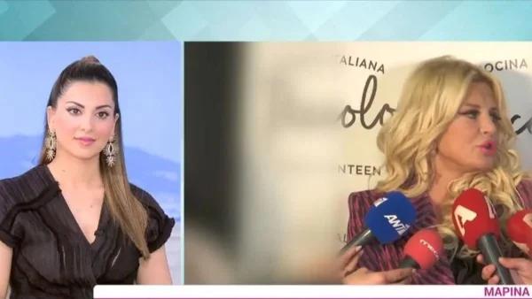 «Είμαστε μαζί...» - Η Μαρίνα Πατούλη "έσπασε" τη σιωπή της για τη σχέση της με τον Χολέβα
