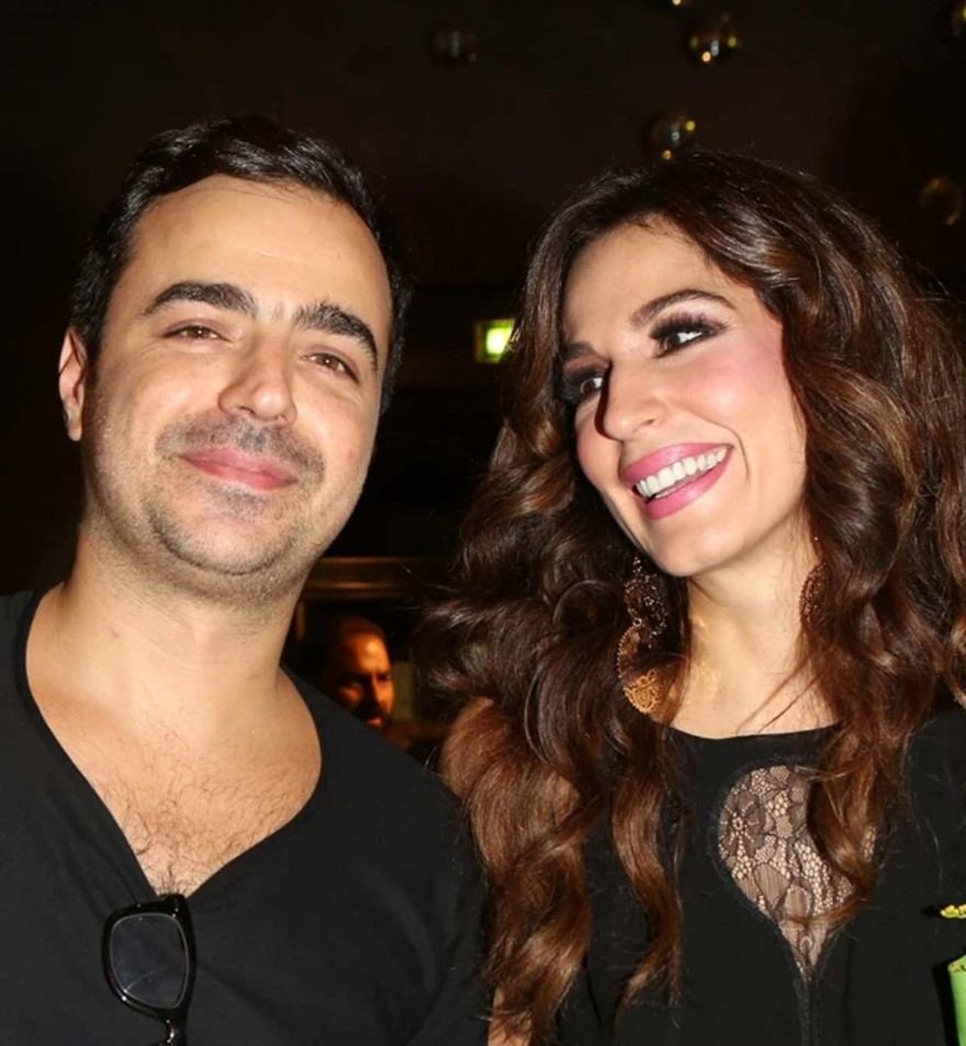 Η Κατερίνα Παπουτσάκη με το σύζυγο της Παναγιώτη Πιλαφά